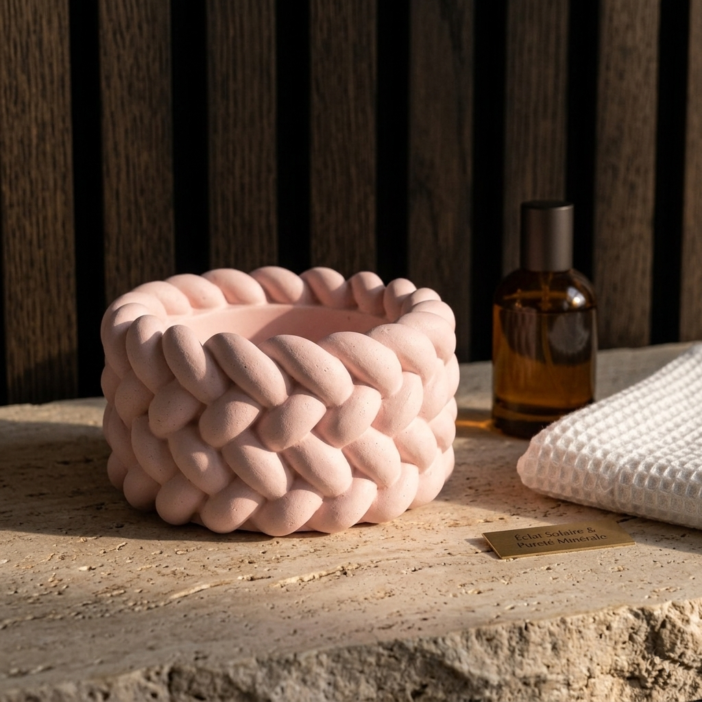 Pot Tressé pour Bougies - INES